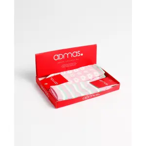 Meias femininas Admas Rainbow Colours (x6) image-1