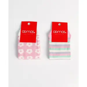 Meias femininas Admas Rainbow Colours (x6) image-0