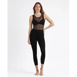 Sleeveless tulle bodysuit for women Admas Classic image-0