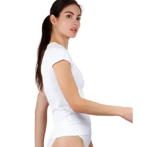 T-shirt doux et chaud femme Admas image-0