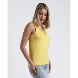 T-shirt avec encolure guipure femme Admas image-1