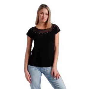 T-shirt pailleté femme Admas image-0