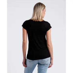 T-shirt in pizzo satinato donna Admas image-2