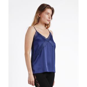 Top de encaje cruzado para mujer Admas image-2