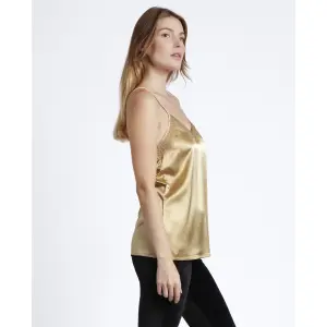 Canottiera donna con scollatura in pizzo Admas image-1