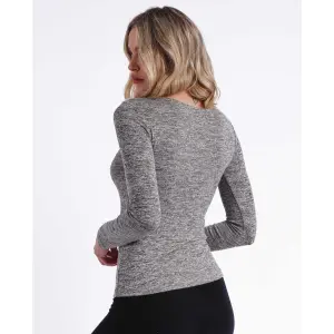 T-shirt chaud manches longues et col bateau femme Admas image-2