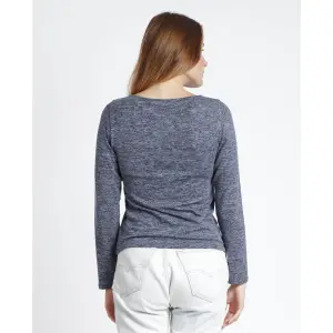 T-shirt chaud manches longues et col bateau femme Admas image-2