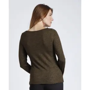 T-shirt chaud manches longues et col bateau femme Admas image-2