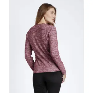 Dames lange mouw warme kant T-shirt Admas image-2