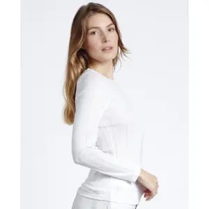 T-shirt côtelé manches longues femme Admas image-1