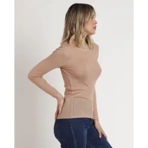 T-shirt côtelé manches longues femme Admas image-1