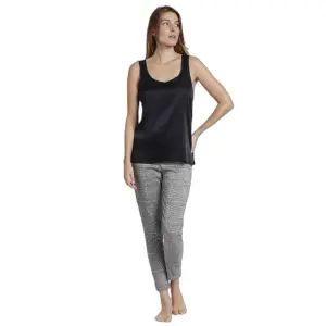 T-shirt in satin donna Admas image-0
