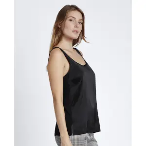 T-shirt in satin donna Admas image-1