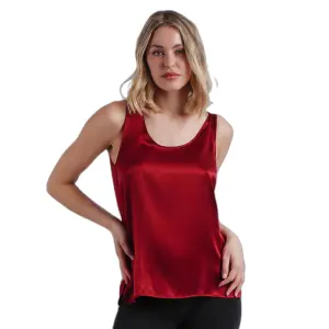 T-shirt in satin donna Admas image-0