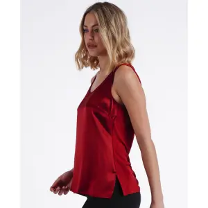 T-shirt in satin donna Admas image-1