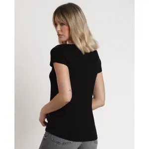 T-shirt avec bordure brillante femme Admas image-2