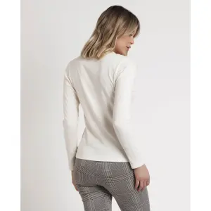 T-shirt manches longues et col en V femme Admas image-2