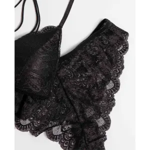 Ensemble haut triangle et culotte en dentelle femme Admas image-2