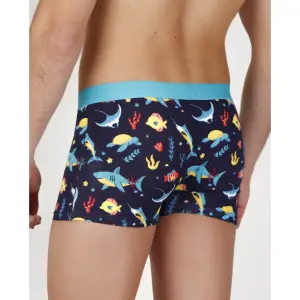 Boxer de algodón elástico impreso Admas (x2) image-1