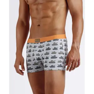 Boxer in cotone elastico stampato Admas War (x2) image-1