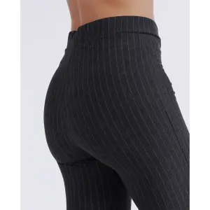 Pantalon long extensible à rayures diplomatiques femme Admas image-2