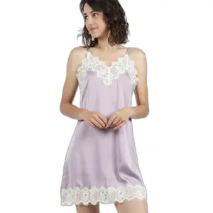 Camisola de noiva suave com alças feminina Admas image-0