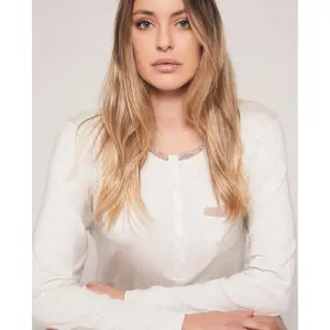 Chemise camisole de nuit en dentelle manches longues femme Admas image-2