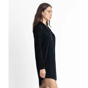 Camisola de riscas elegantes com mangas largas para mulher Admas image-2