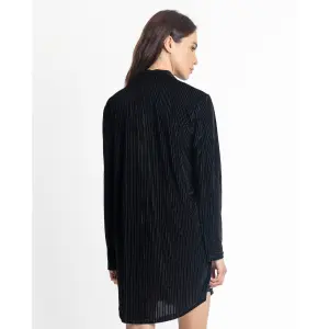 Camisola de riscas elegantes com mangas largas para mulher Admas image-1