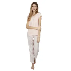 Women's striped pyjamas Admas Classic image-0