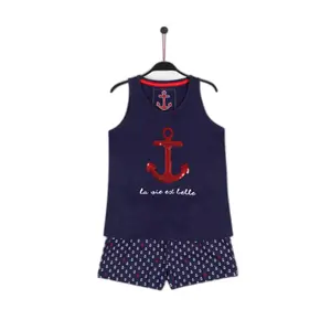 Girls' pyjama shorts Admas La Vie Est Belle image-0