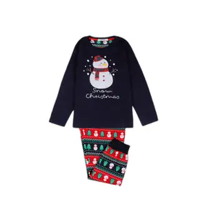 Children's long sleeve pyjamas Admas Snow Christmas image-0