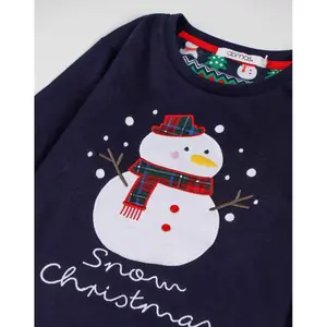 Children's long sleeve pyjamas Admas Snow Christmas image-4