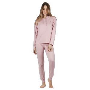 Pyjama à capuche manches longues femme Admas Make it Happen