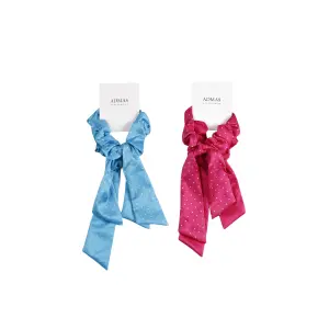 Élastique cheveux à pois femme Admas (x12) image-0