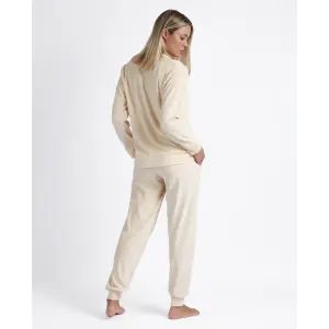 Vrouwen pyjama van dubbel fluweel met lange mouwen Admas Soft image-1