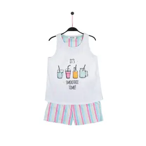 Girls' camisole pyjamas Admas Smoothie Time image-0