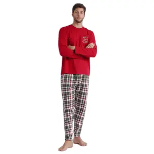 Pigiama a maniche lunghe Admas Christmas Nature