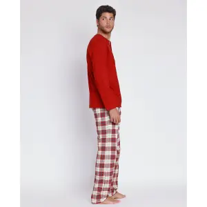 Gingerbread long-sleeve pyjama Admas image-1