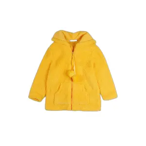 Girls' warm long-sleeve coat Admas Morning Chocolate image-0