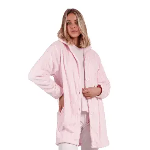 Manteau doux à logo à manches longues femme Admas Classic image-0