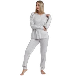 Pajama damski z długim rękawem Admas Classic Classic