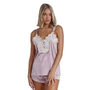 Pijama sin tirantes para mujer Admas Classic Novia Romantic image-0