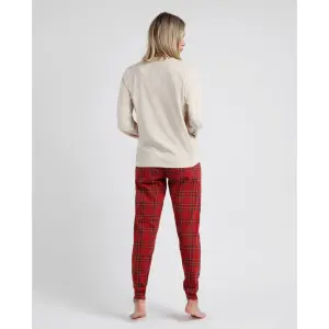 Pigiama a maniche lunghe donna Admas Keep Walking image-2