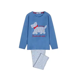 Langärmliger Sommerpyjama für Mädchen Admas Lou Lou