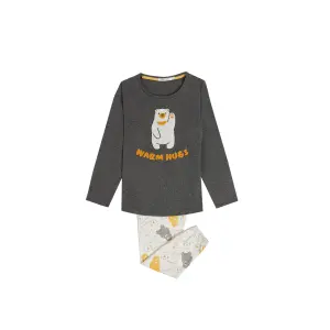 Girls' long-sleeve pyjamas Admas Warm Hugs