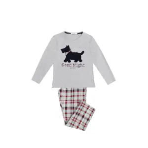 Girls' long-sleeve pyjamas Admas Lou Lou Goodnight image-0