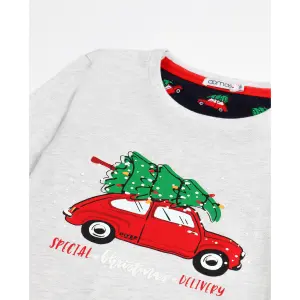 Girls' long-sleeve pyjamas Admas Xmas Tree image-2