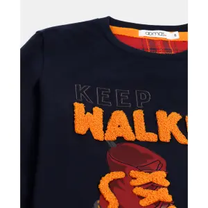 Children's long sleeve pyjamas Admas Keep Walking A image-2