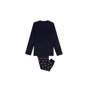 Langærmet pyjamas til børn Admas Xmas Tree image-1